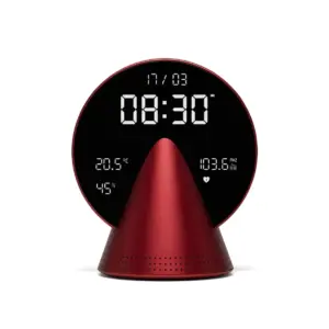 LR156 Budzik Conic Clock Czerwony - Thumbnail Image 2