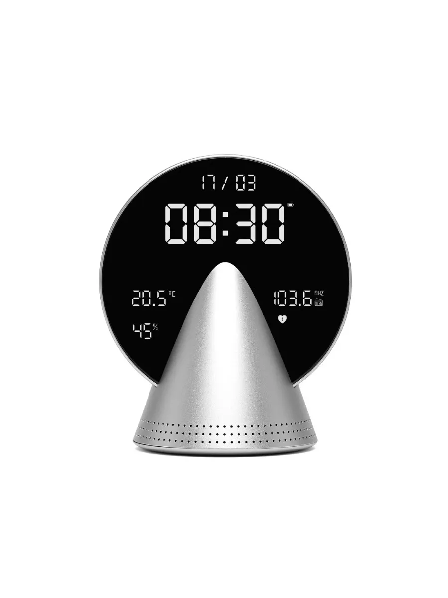 LR156 Budzik Conic Clock Szary - obrazek 2