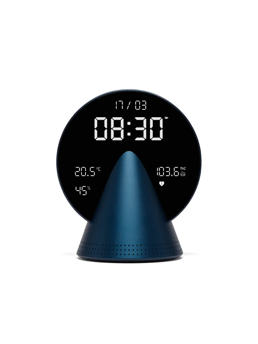 LR156 Budzik Conic Clock Granatowy - obrazek 2