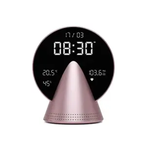LR156 Budzik Conic Clock Różowy - Thumbnail Image 2