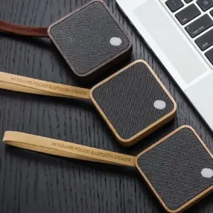 Głośnik Bluetooth Mi Square Natural Walnut - Thumbnail Image 5