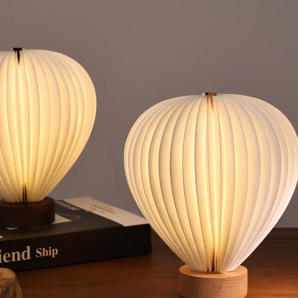 Lampa Aeris Natural Walnut Wood - obrazek 9