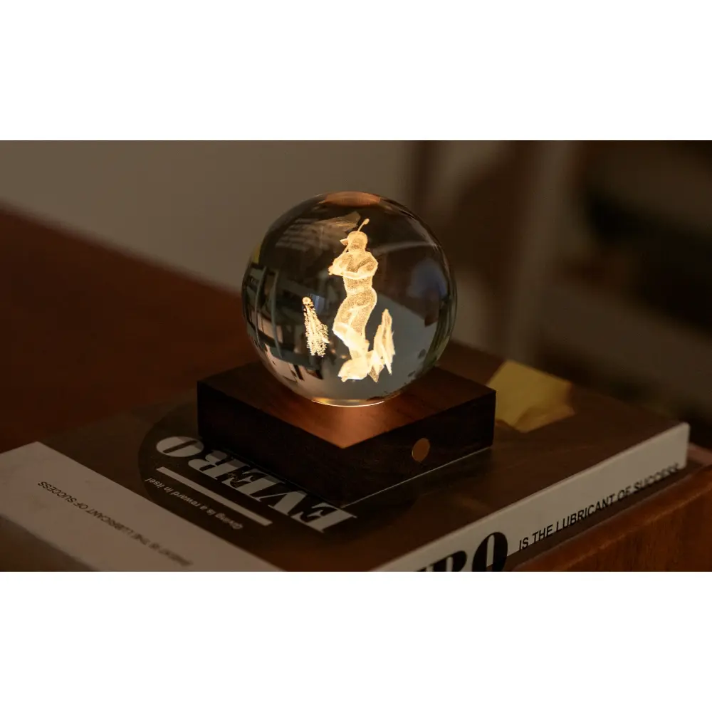 Lampa Amber Crystal 3D laser / Kolekcja sportowa: Golf - obrazek 5