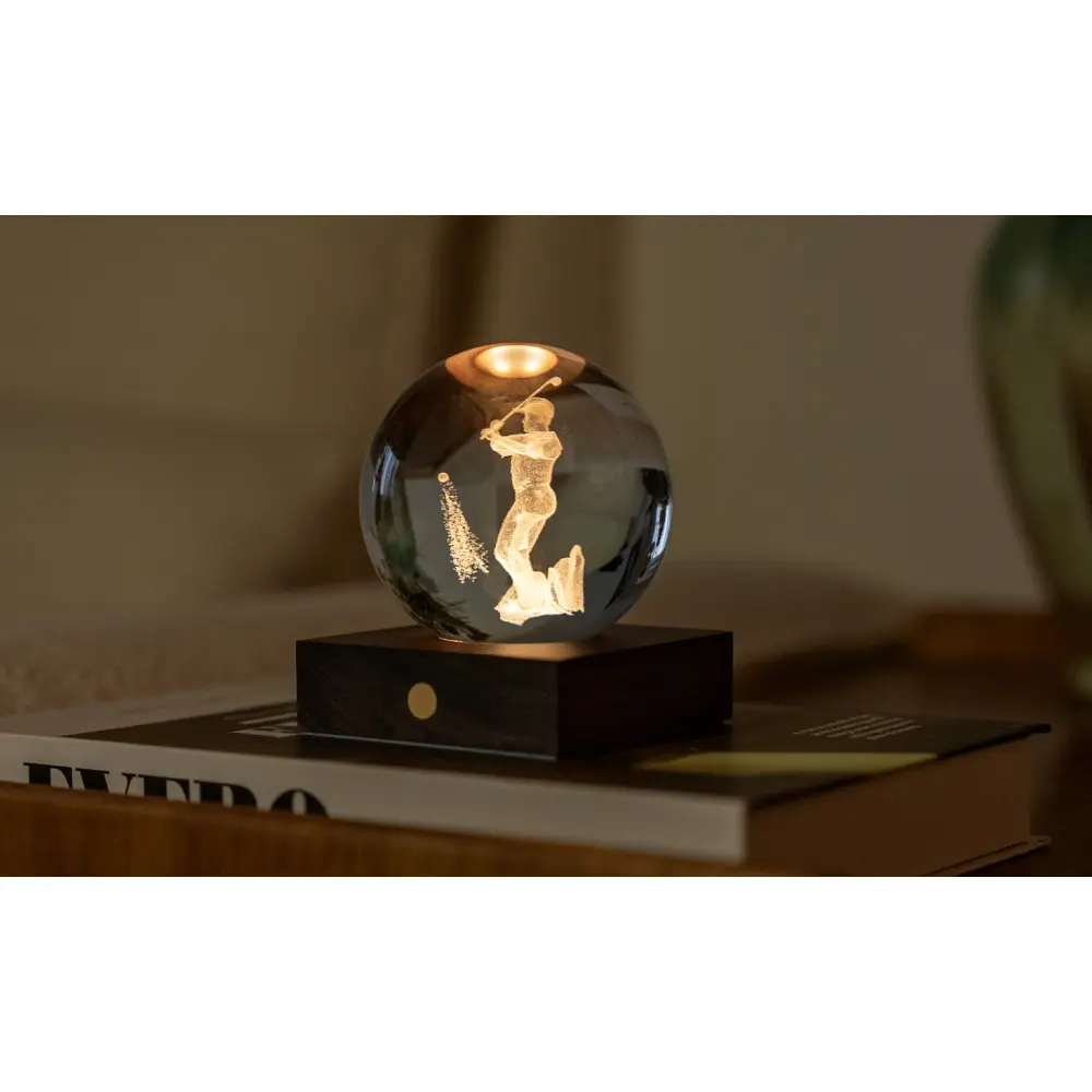 Lampa Amber Crystal 3D laser / Kolekcja sportowa: Golf - obrazek 6