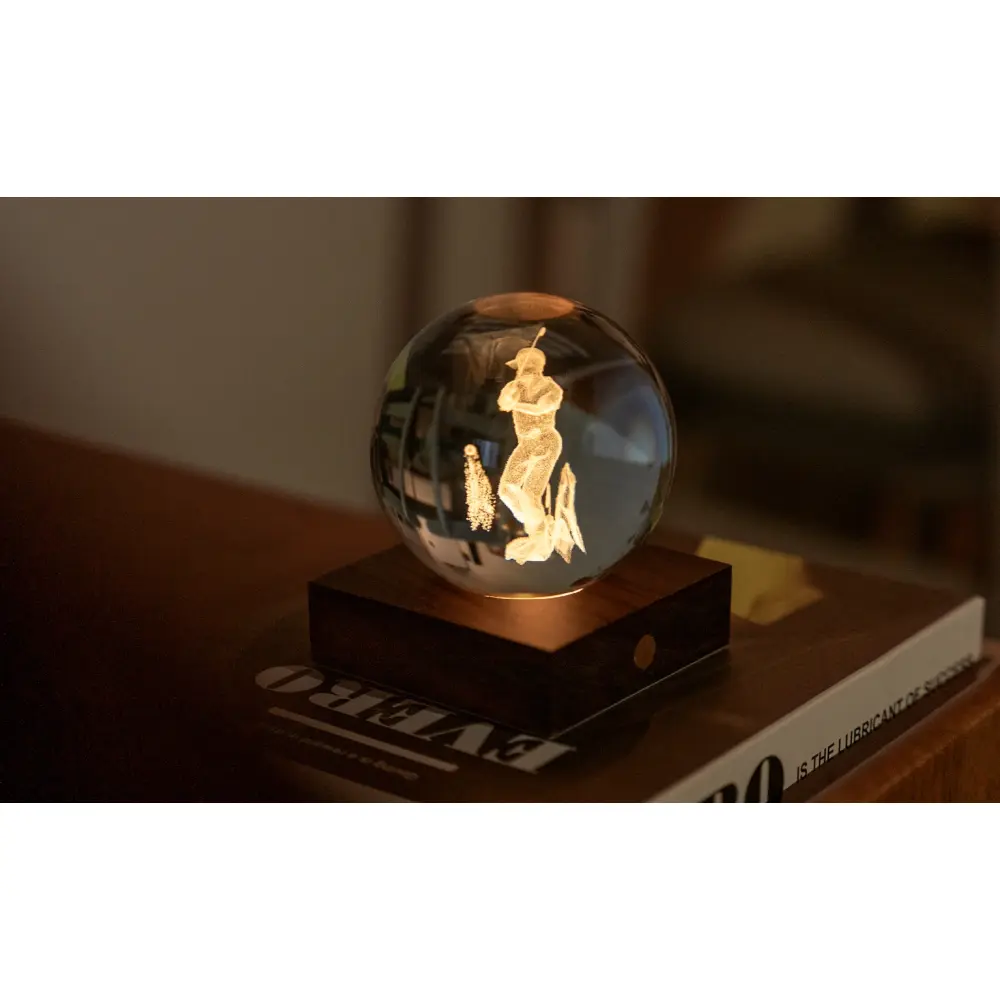 Lampa Amber Crystal 3D laser / Kolekcja sportowa: Golf - obrazek 7