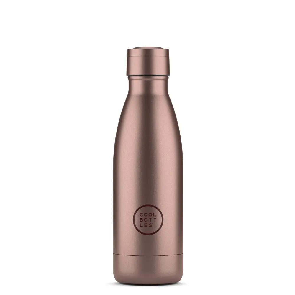 Butelka Coolors 350ml Metallic Rose