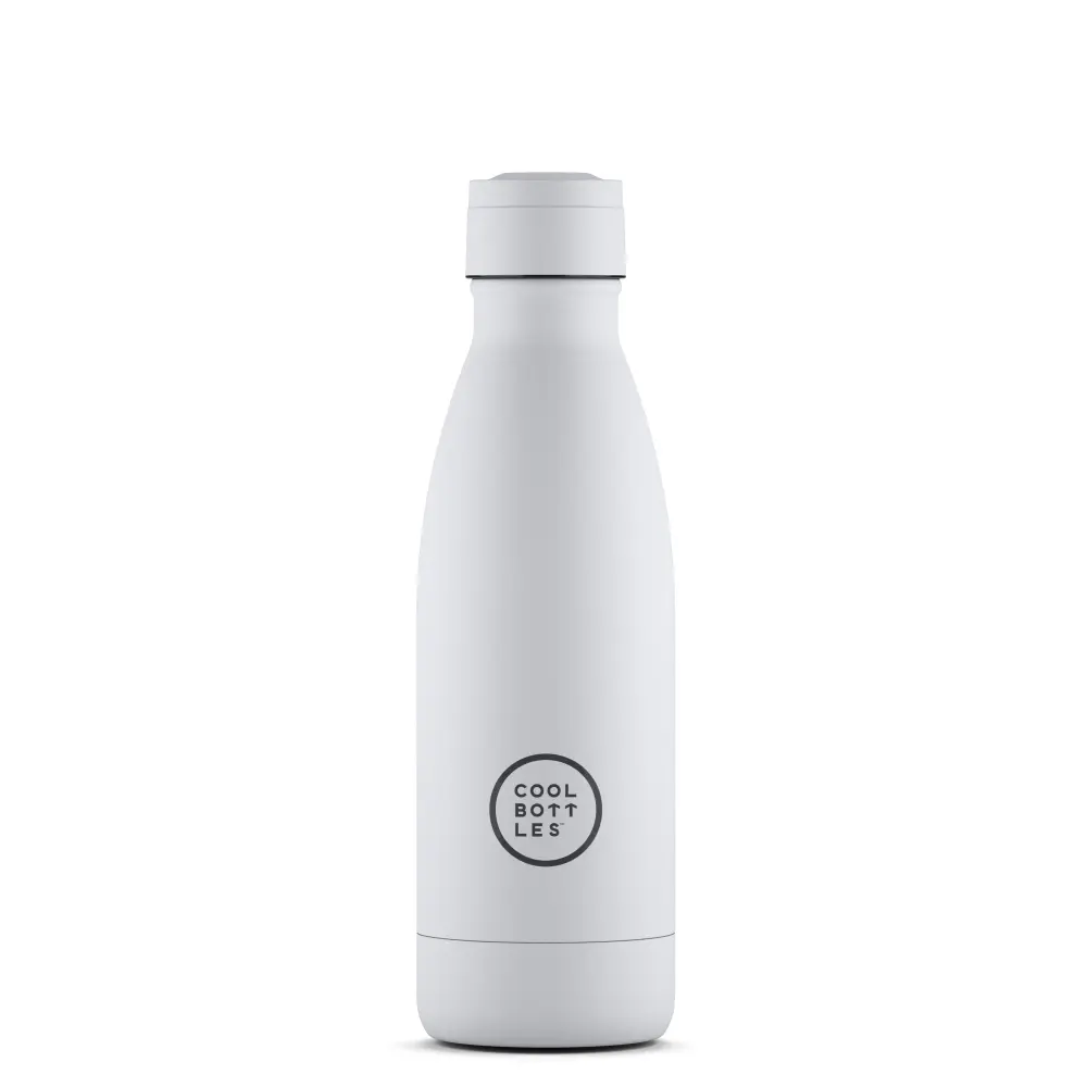 Butelka Coolors 350ml Mono White