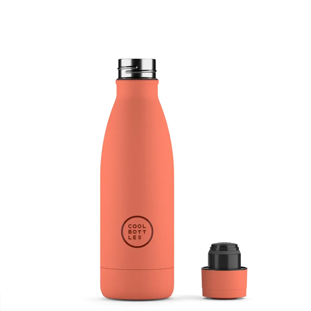Butelka Coolors 350ml Pastel Coral - obrazek 3