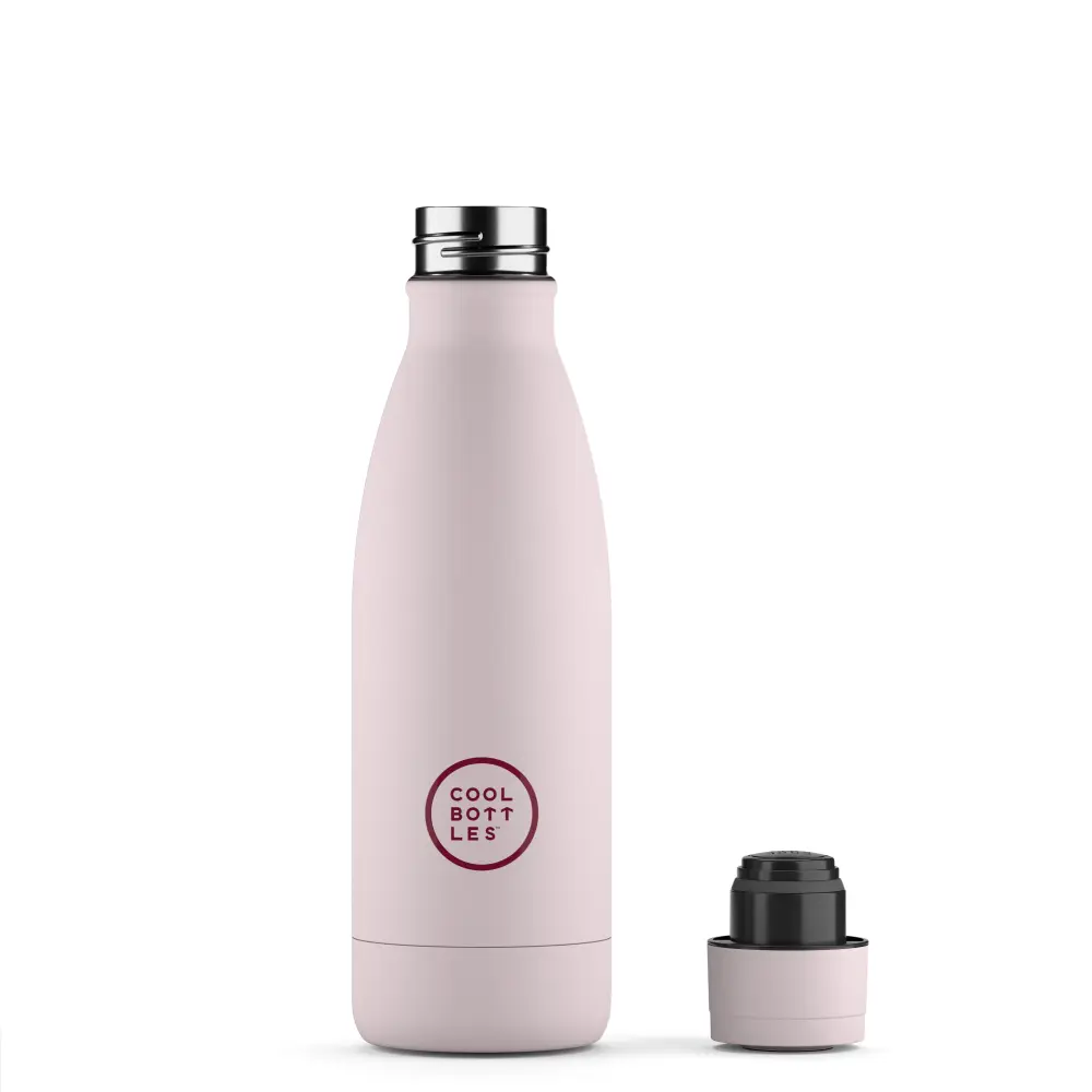 Butelka Coolors 350ml Pastel Pink - obrazek 4