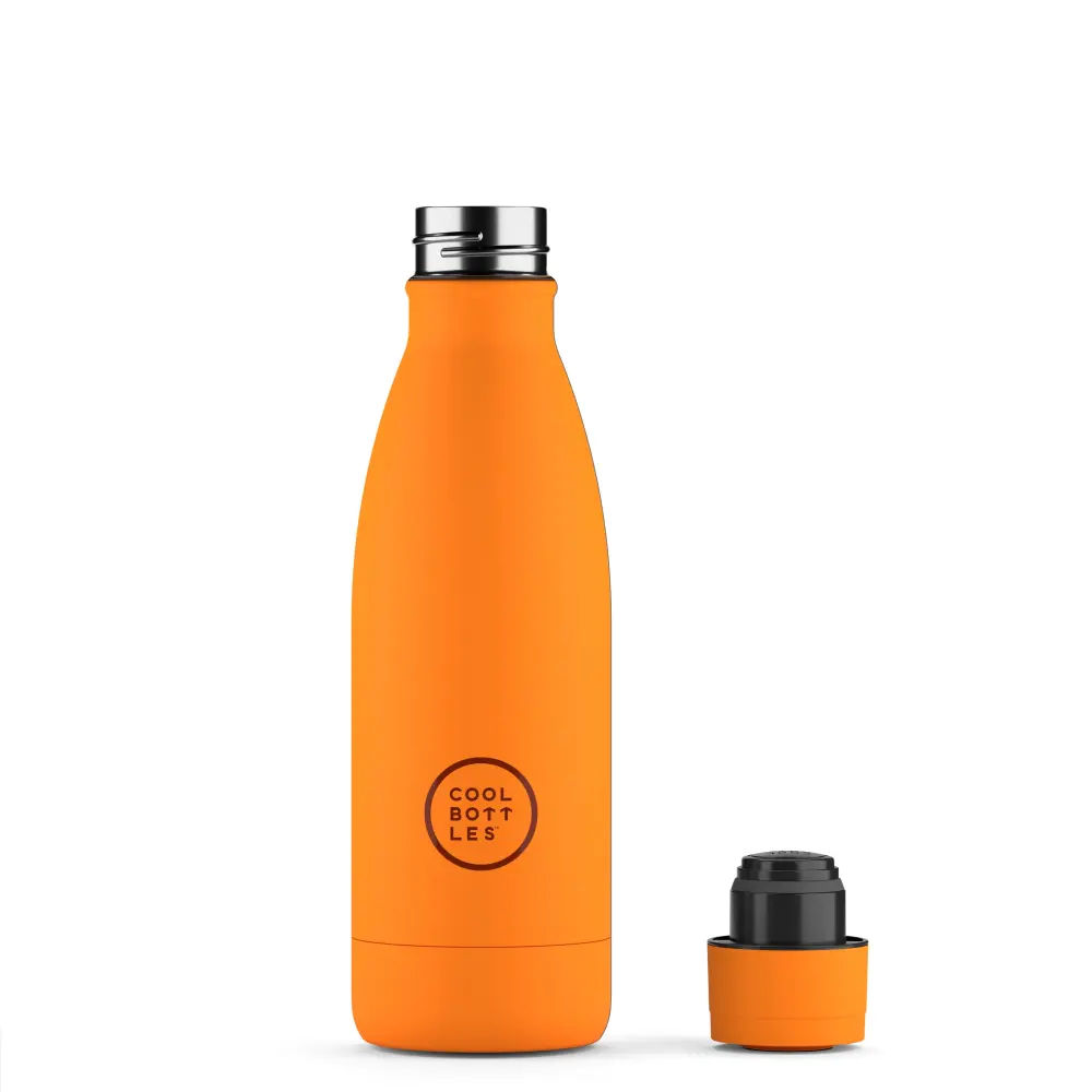 Butelka Coolors 350ml Vivid Orange - obrazek 2