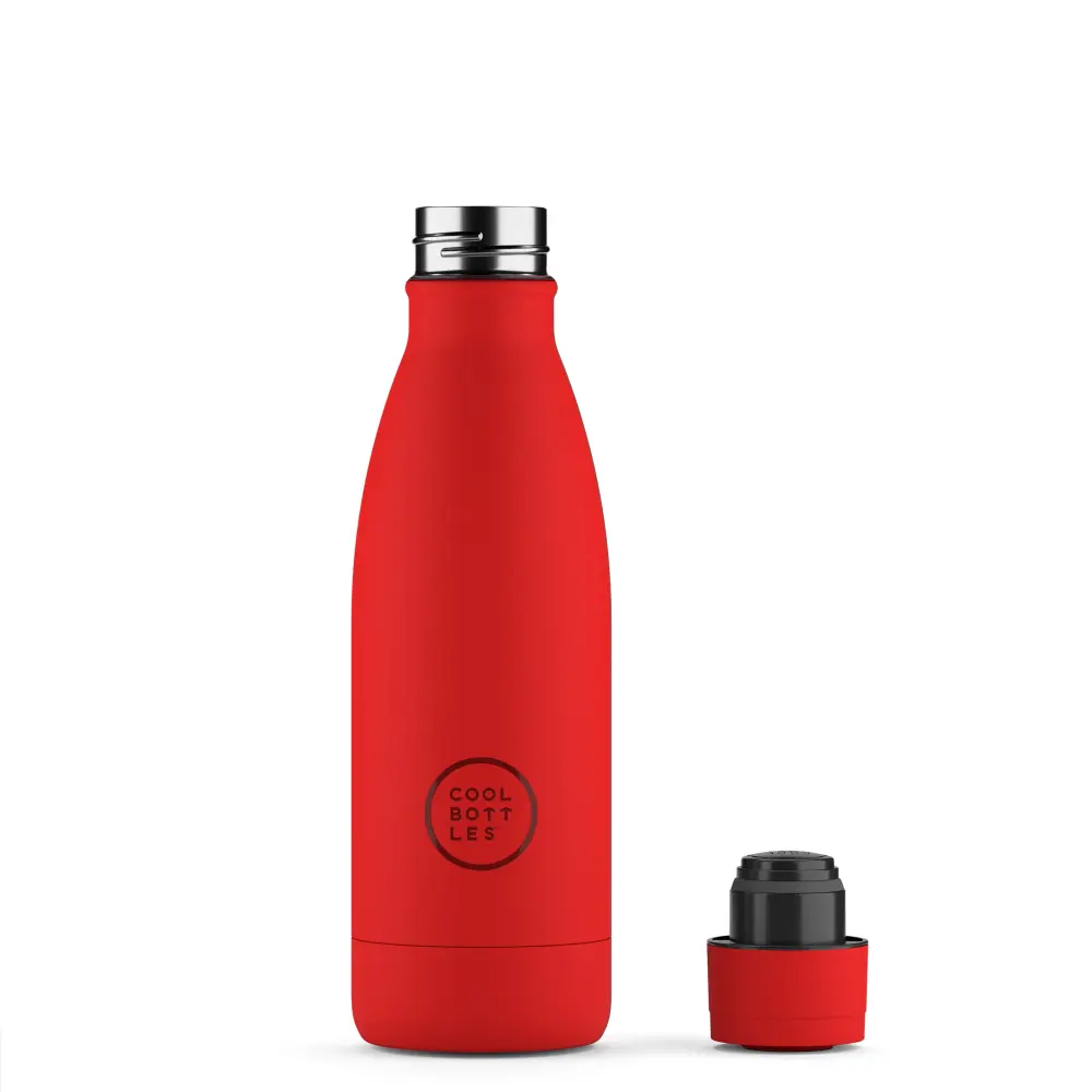 Butelka Coolors 350ml Vivid Red - obrazek 3