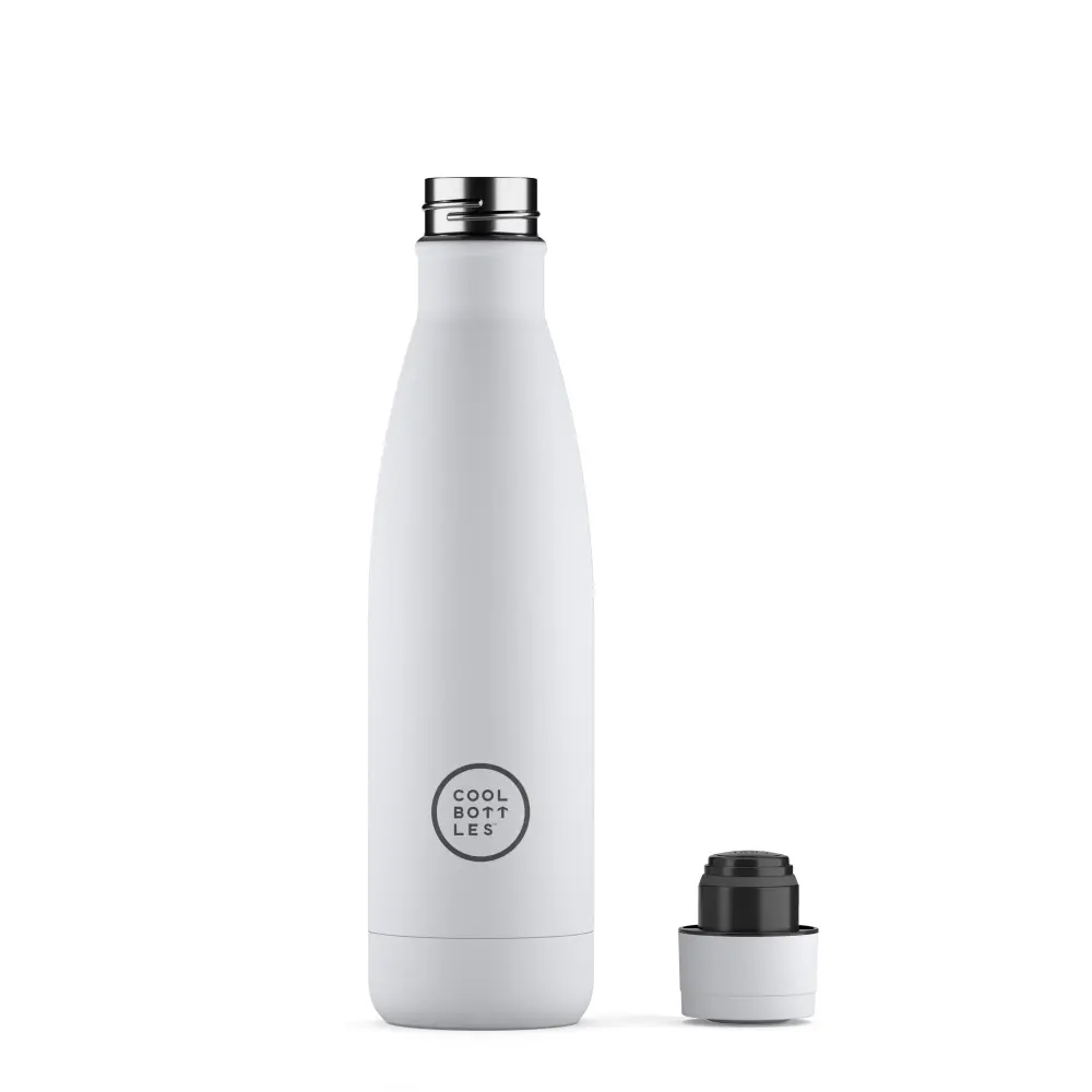 Butelka Coolors 500ml Mono White - obrazek 3