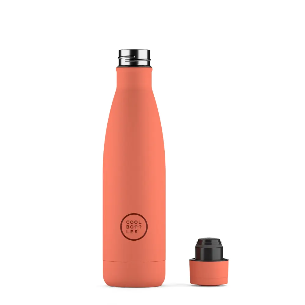 Butelka Coolors 500ml Pastel Coral - obrazek 3