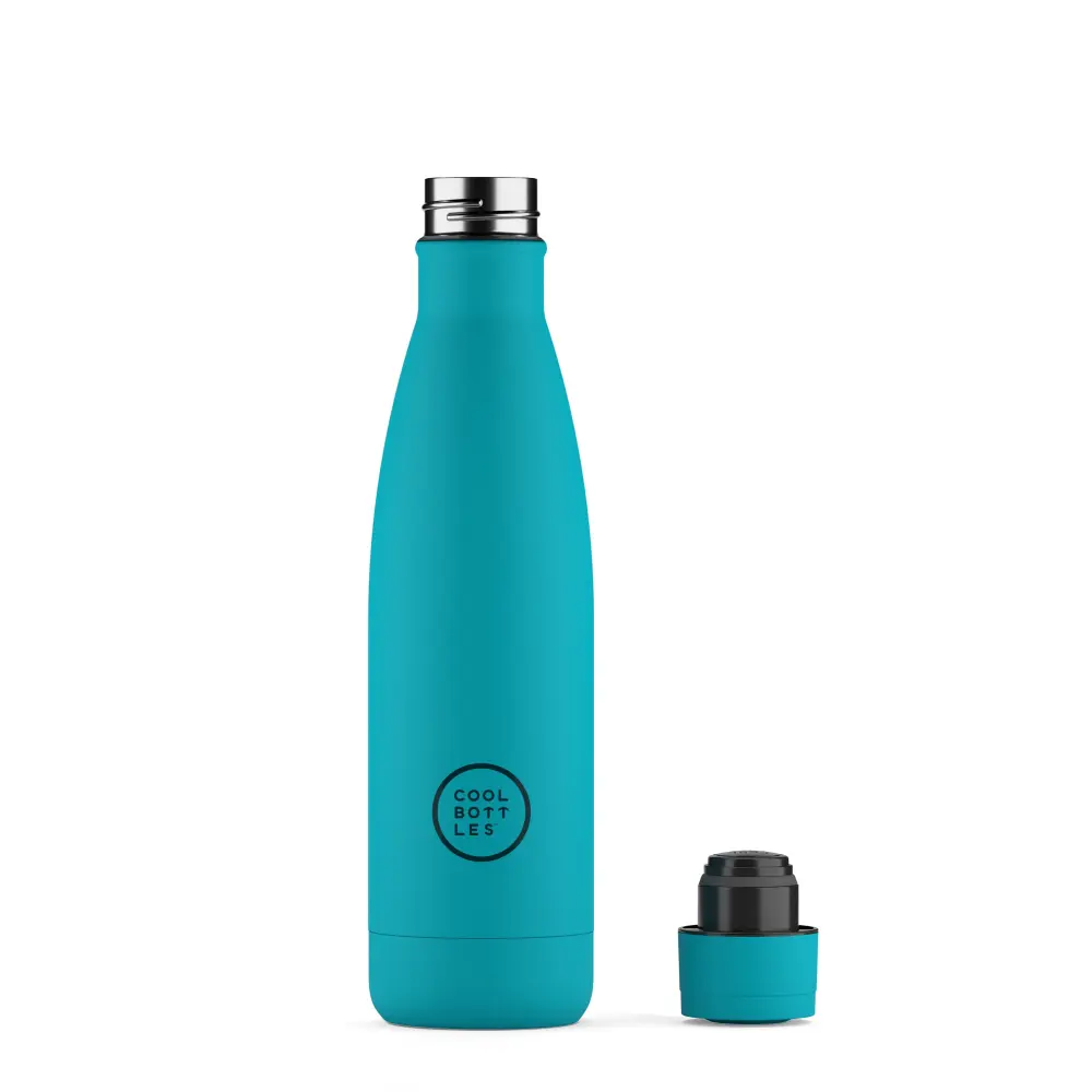 Butelka Coolors 500ml Vivid Turquoise - obrazek 4