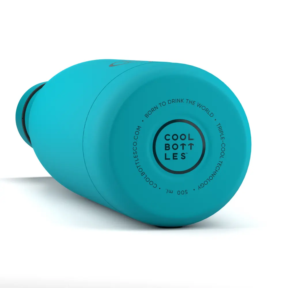 Butelka Coolors 500ml Vivid Turquoise - obrazek 2