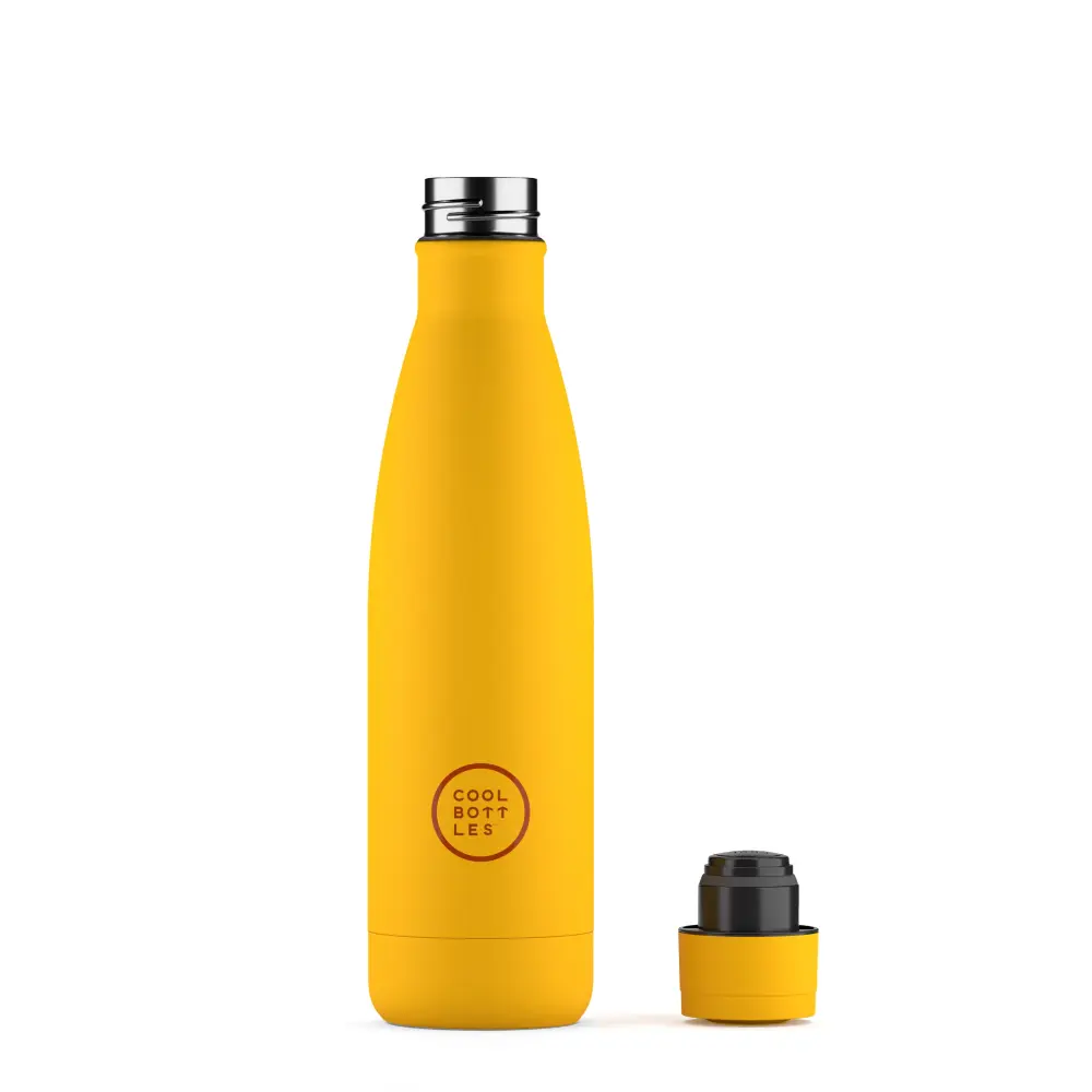 Butelka Coolors 500ml Vivid Yellow - obrazek 3