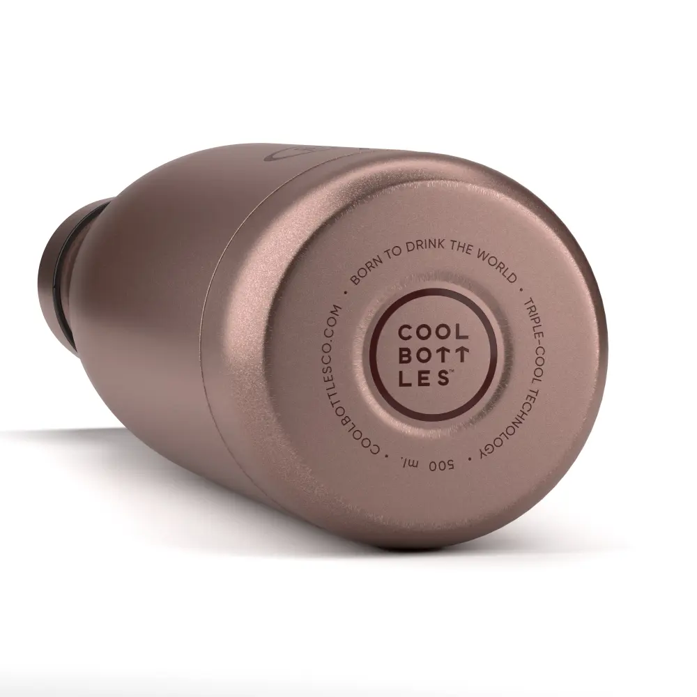 Butelka Coolors 750ml Metallic Rose - obrazek 4
