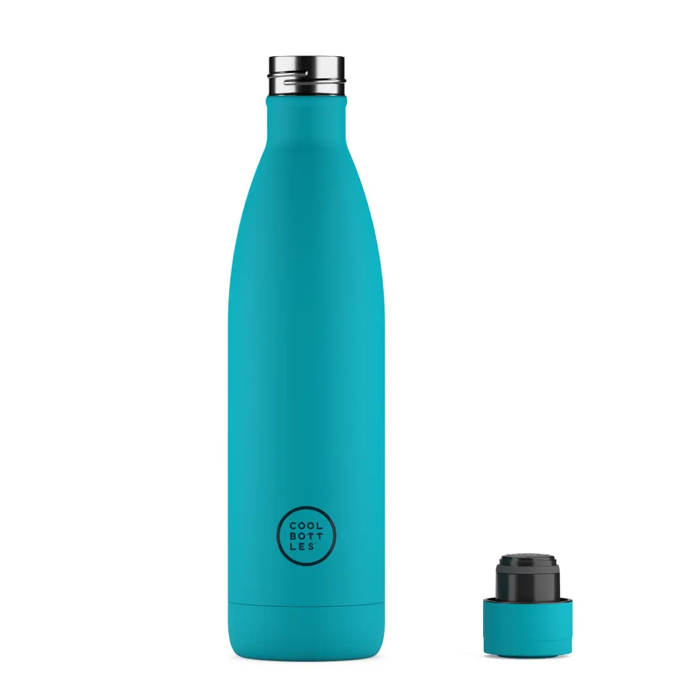 Butelka Coolors 750ml Vivid Turquoise - obrazek 3