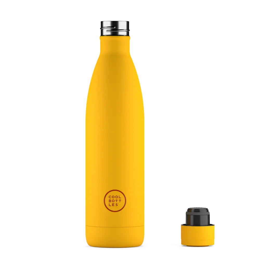 Butelka Coolors 750ml Vivid Yellow - obrazek 3