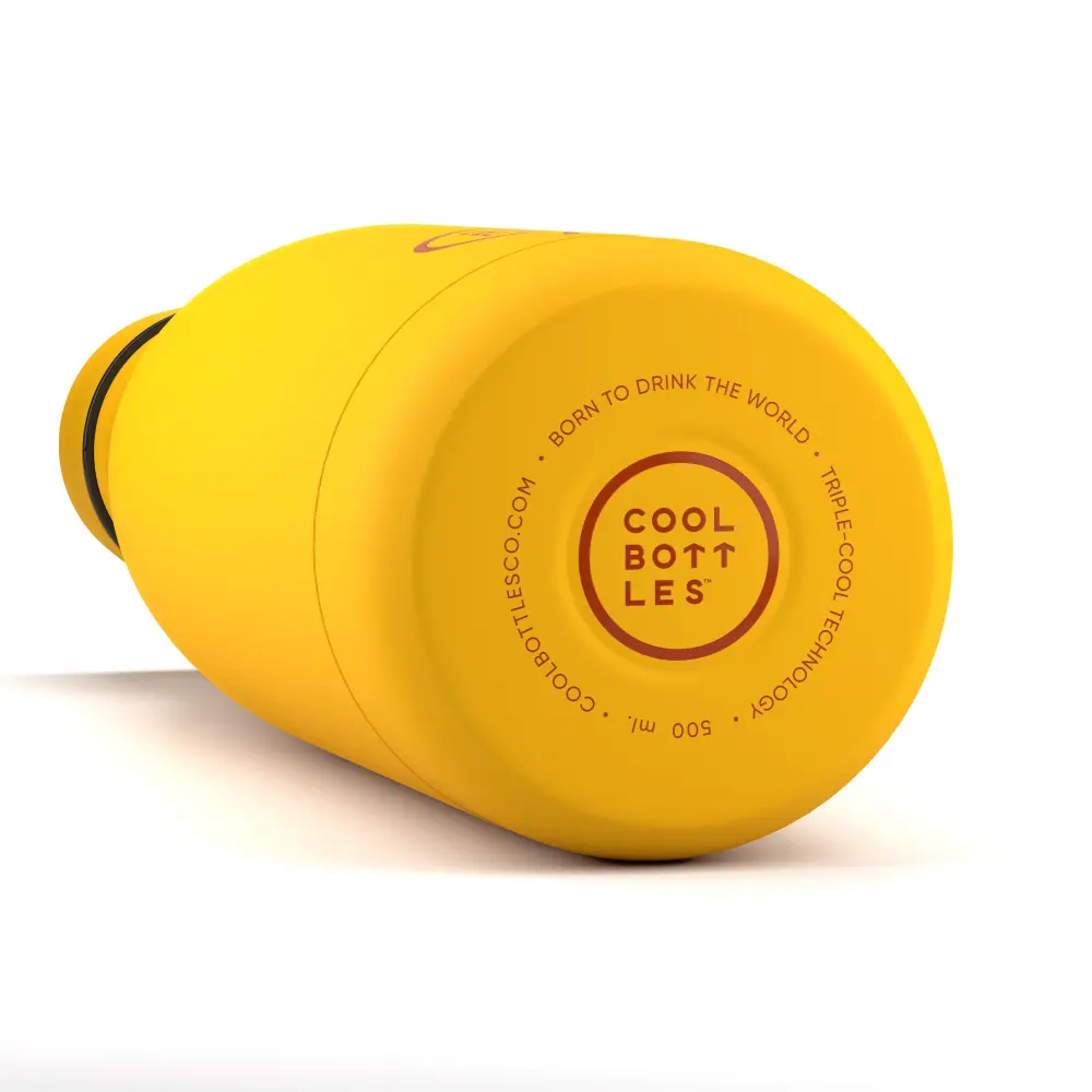 Butelka Coolors 750ml Vivid Yellow - obrazek 4