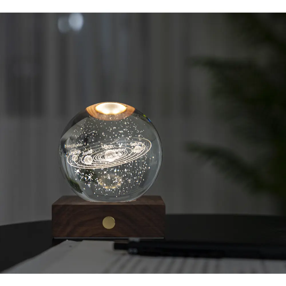 Lampa Amber Crystal 3D laser / Kolekcja kosmiczna: Układ słoneczny - obrazek 4
