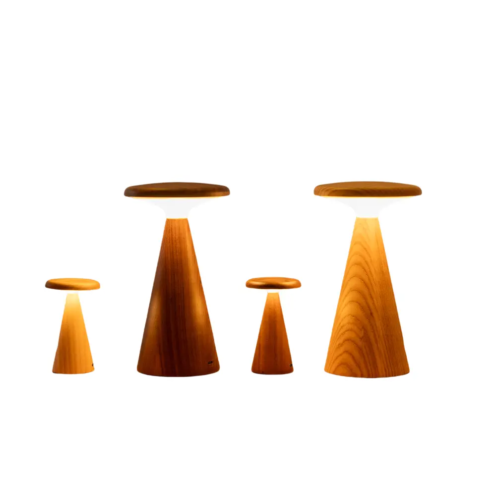 Mini Lampa Sylva Walnut - obrazek 2