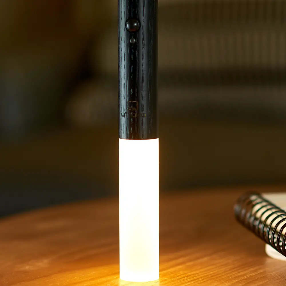 Lampa Smart Baton Light Black Wood - obrazek 6