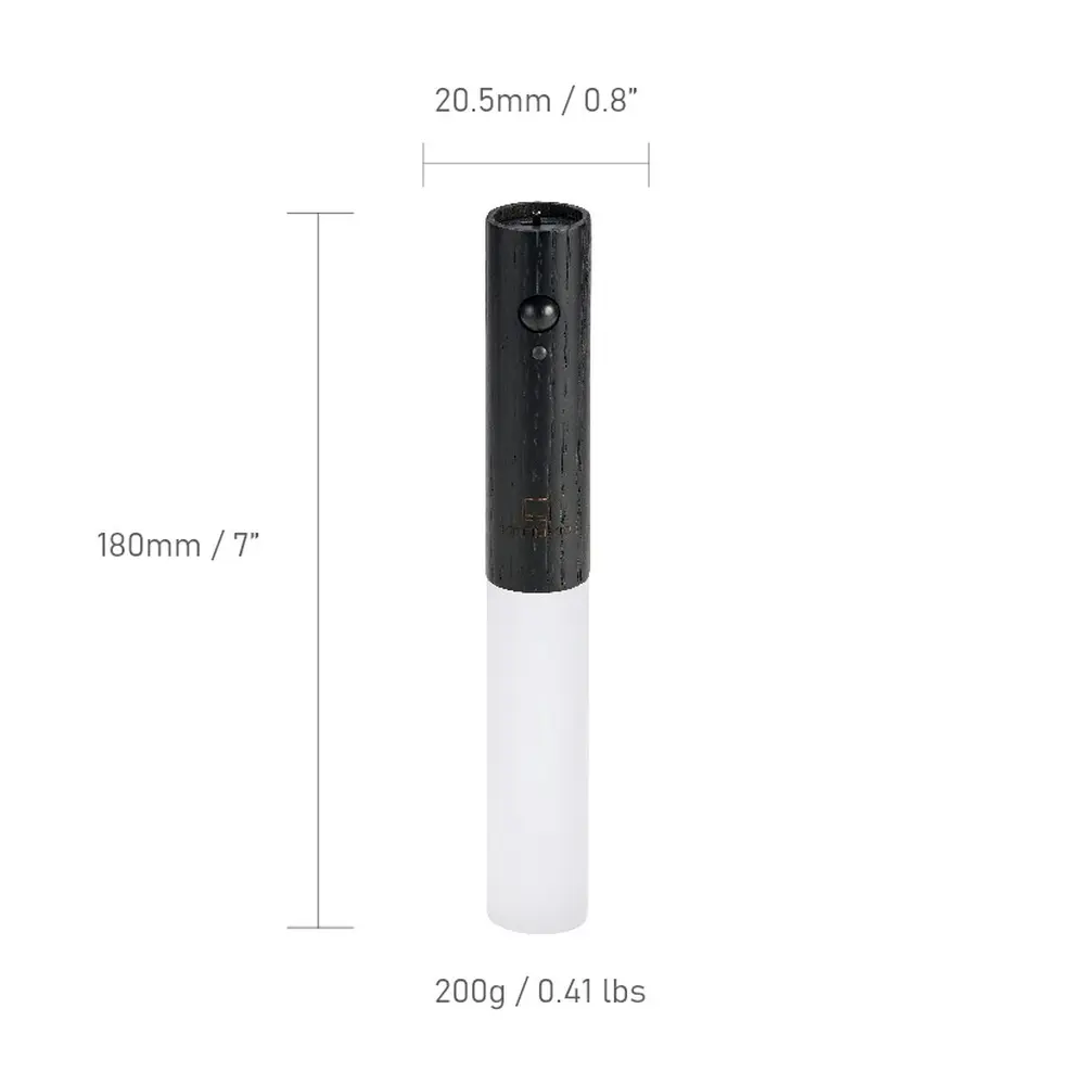 Lampa Smart Baton Light Black Wood - obrazek 5