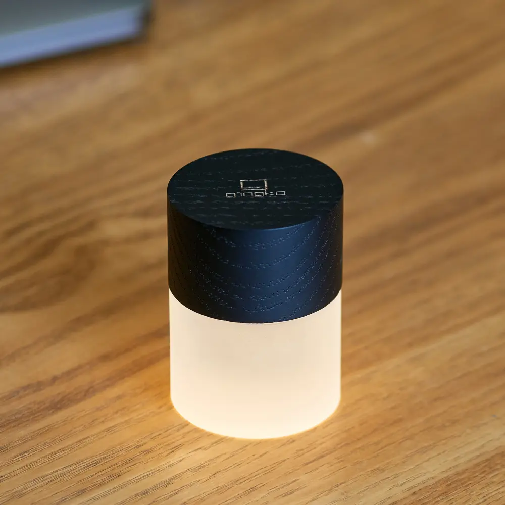 Lampa Lemelia MINI Black Wood - obrazek 3