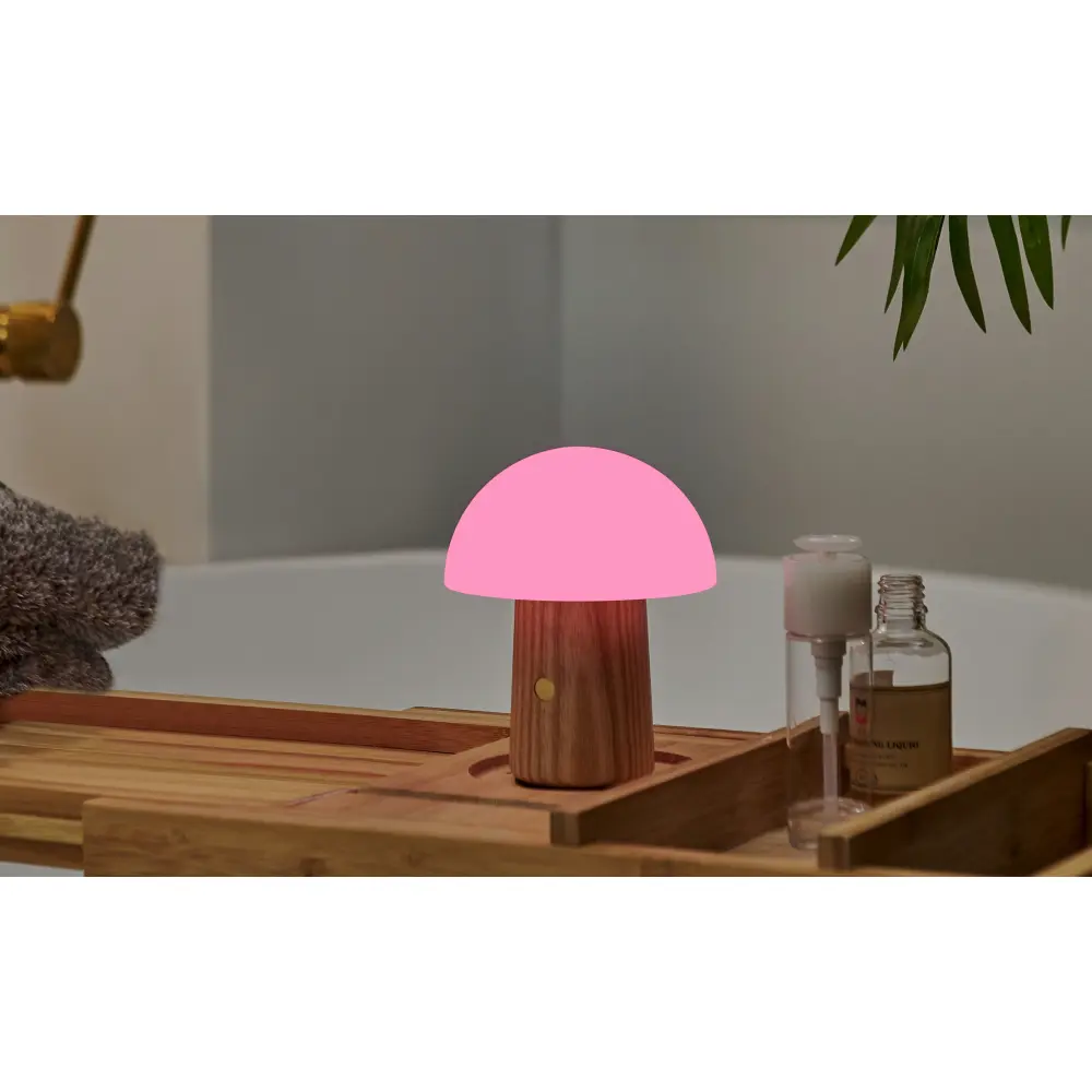 Lampa Alice Mushroom Mini White Ash Wood - obrazek 9