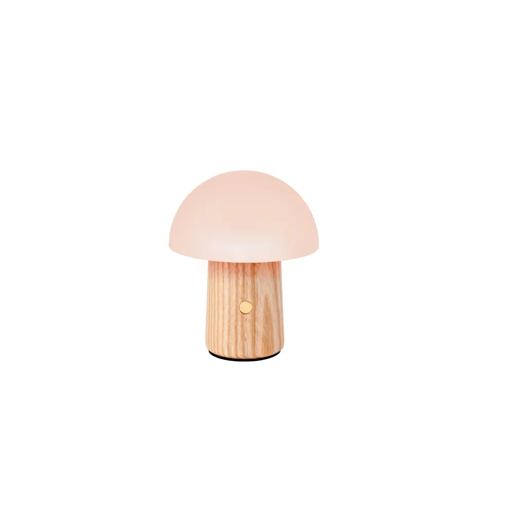 Lampa Alice Mushroom Mini White Ash Wood