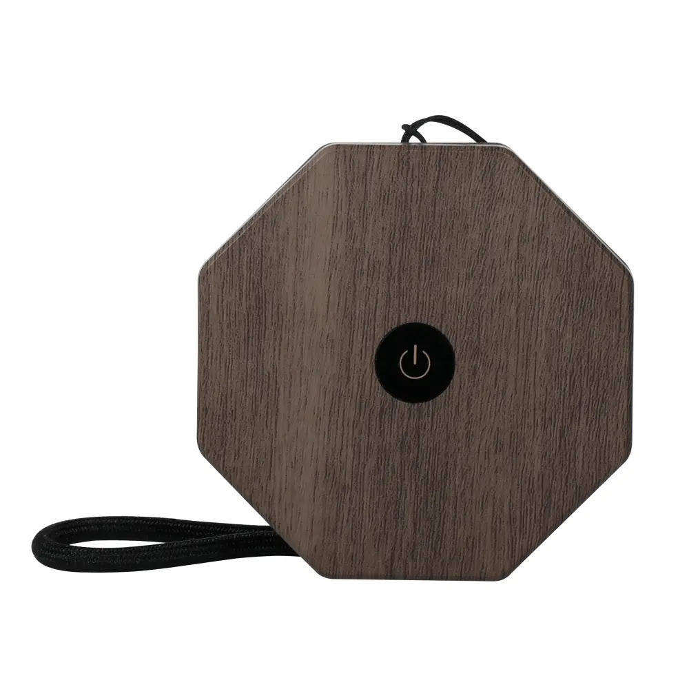 Mini lampa Twist Hexagon Walnut Drift - obrazek 6