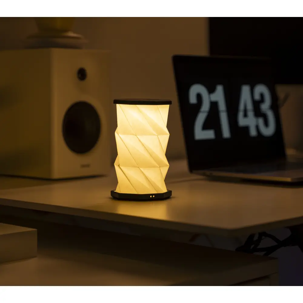 Mini lampa Twist Hexagon Slate Black - obrazek 7
