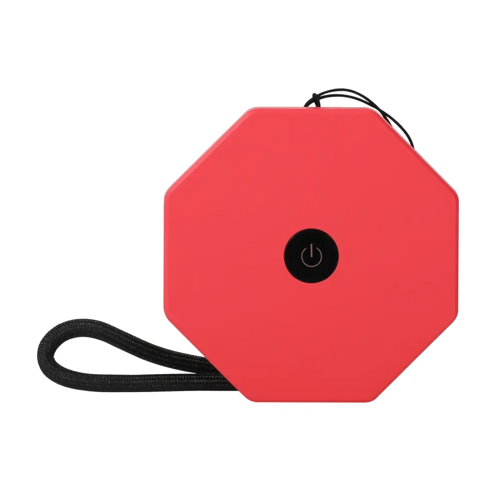 Mini lampa Twist Hexagon Coral Red - obrazek 4