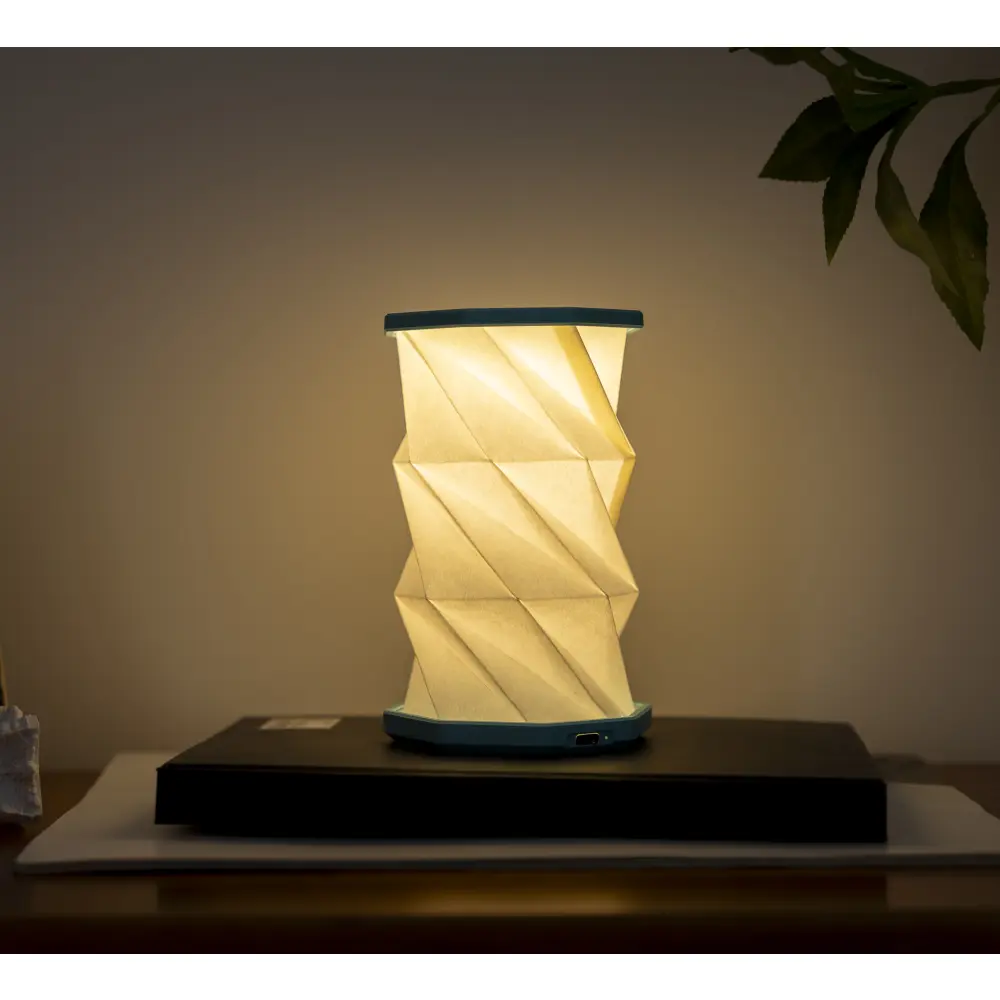 Mini lampa Twist Hexagon Lagoon Teal - obrazek 4