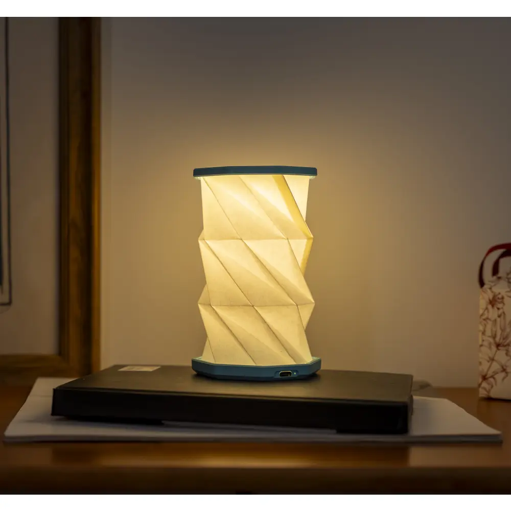 Mini lampa Twist Hexagon Lagoon Teal - obrazek 7