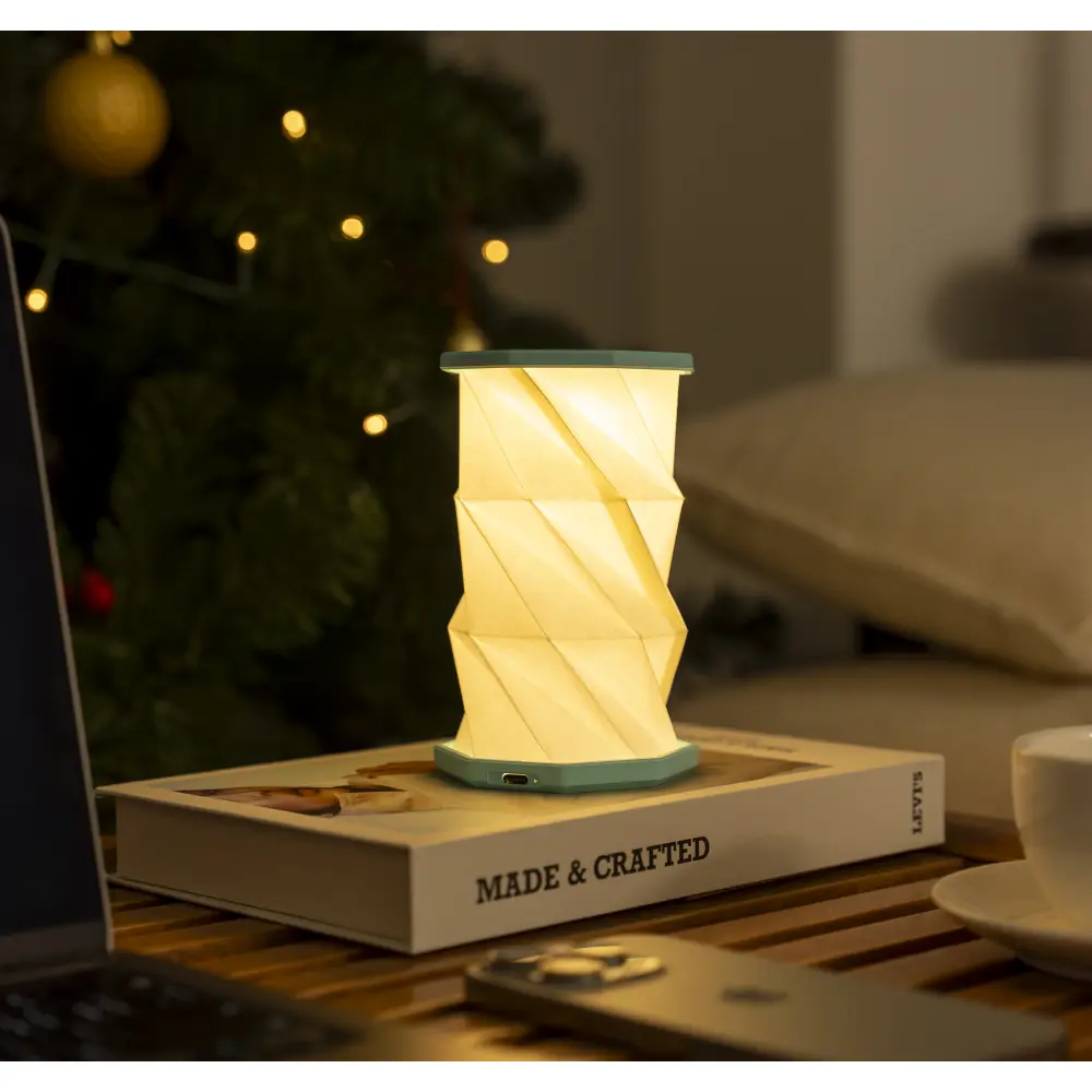 Mini lampa Twist Hexagon Lagoon Teal - obrazek 9