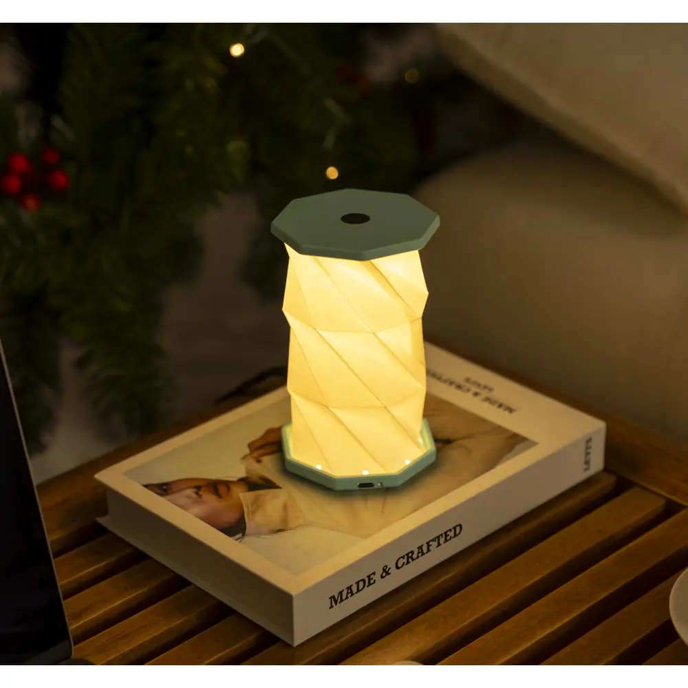 Mini lampa Twist Hexagon Lagoon Teal - obrazek 10