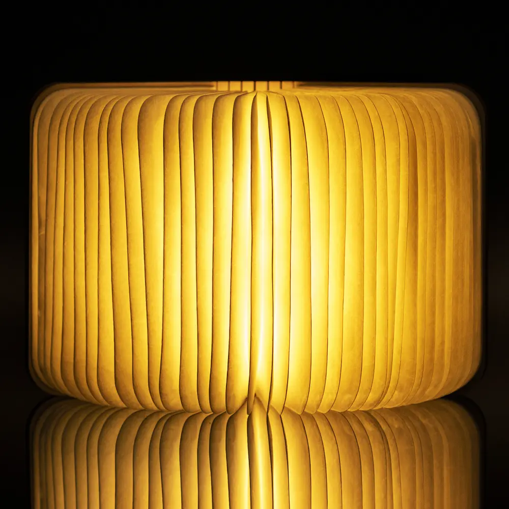 Duża lampa książka Smart Book Maple - wykończenie naturalne drewno - obrazek 2