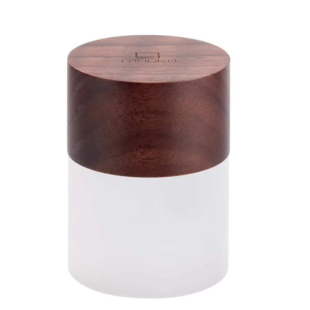 Duża Lampa Lemelia Natural Walnut Wood