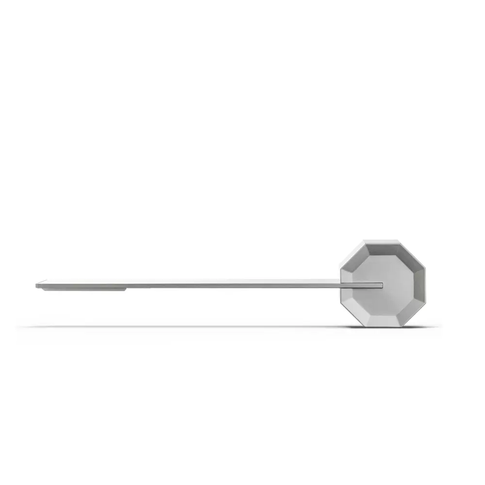 Octagon One przenośna lampa biurkowa. Aluminium - obrazek 6