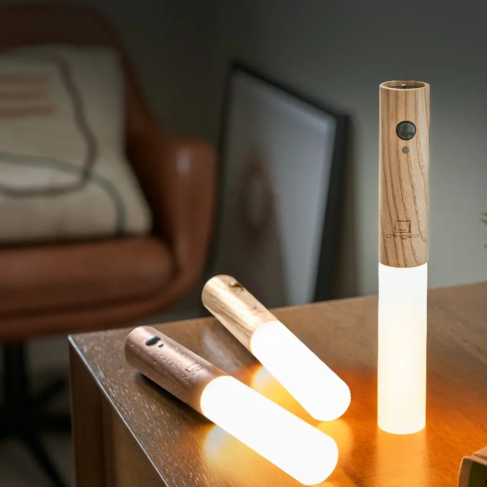 Lampa Smart Baton Light Natural White Ash Wood - obrazek 4