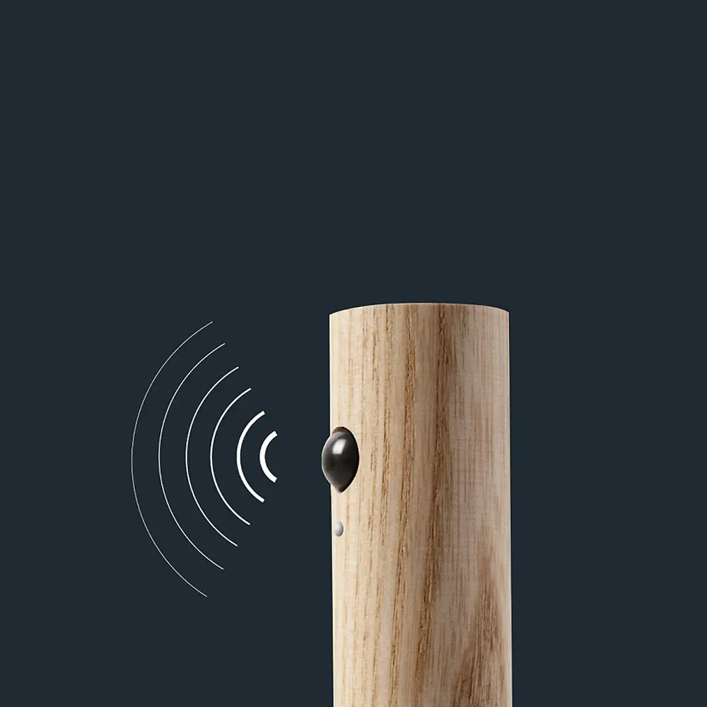 Lampa Smart Baton Light Natural Walnut Wood - obrazek 4