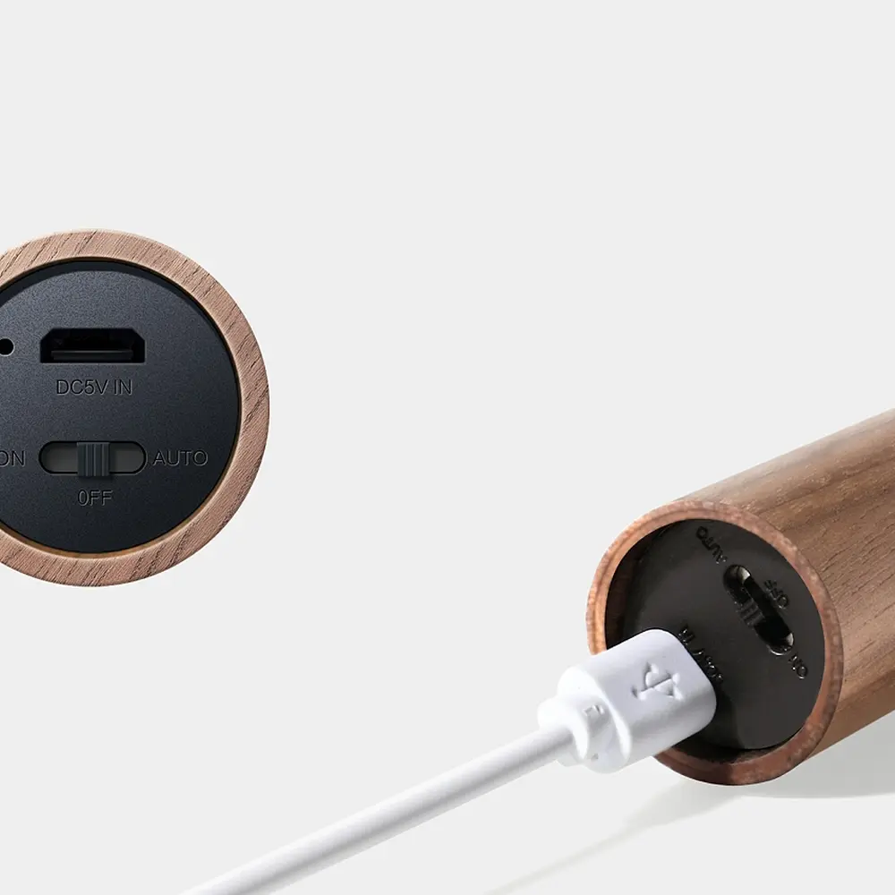 Lampa Smart Baton Light Natural Walnut Wood - obrazek 5