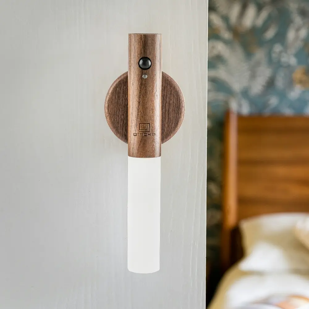 Lampa Smart Baton Light Natural Walnut Wood - obrazek 9