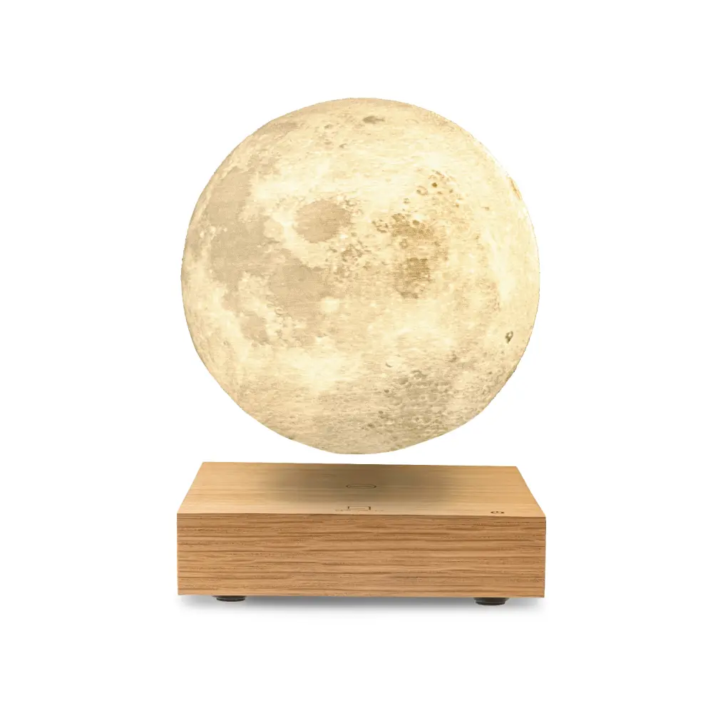 Lampa Smart Moon White Ash Wood - obrazek 9