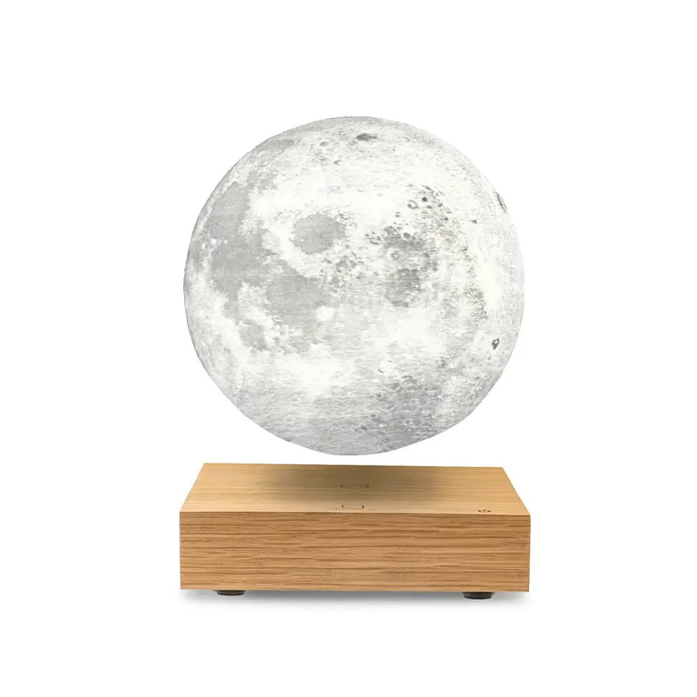 Lampa Smart Moon White Ash Wood - obrazek 10