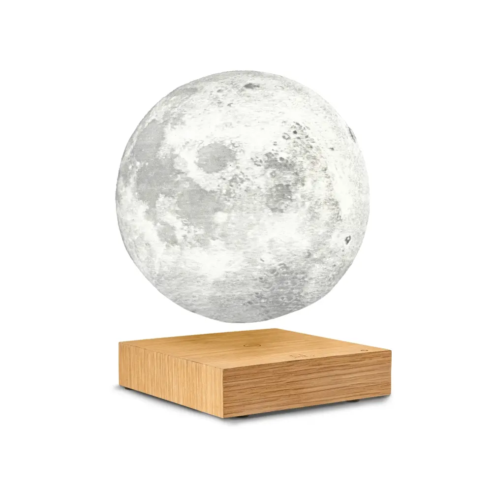 Lampa Smart Moon White Ash Wood