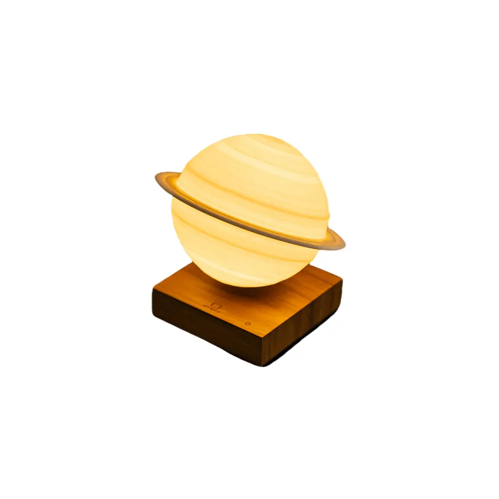 Lampa Smart Saturn Walnut - obrazek 3