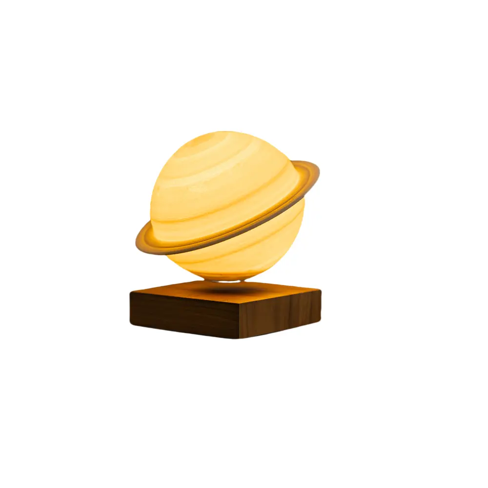 Lampa Smart Saturn Walnut - obrazek 6